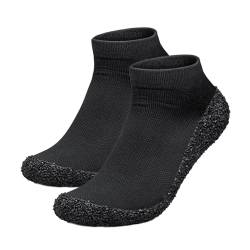 Herren-Slipper-Socken, Wassersocken Herren, Fitness-Workout-Yoga-Schuhe, Schnell trocknende Mehrzweck-Socken mit Rutschfester Sohle, atmungsaktiv, sandbeständig, für Männer und Frauen von Povanjer