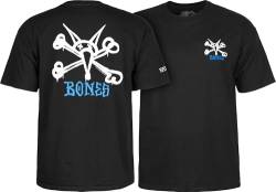 Powell Peralta Rat Bones T-Shirts, Schwarz, 3X-Groß von Powell Peralta