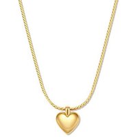 Powerwill Herzkette Damen Kette Herz (Geschenke für Frauen), Kette mit Anhänger-Charm-Kette von Powerwill