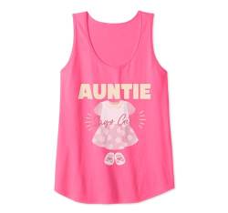 Gender Reveal Team Pink Auntie Says Girl Baby Newborn Tank Top von Pregnancy Announce He or She Blue or Pink Love You