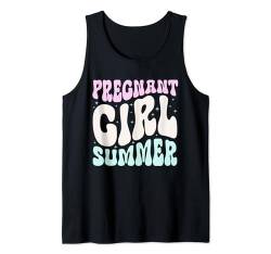 Schwangerschaft Baby Pregnant Girl Summer Tank Top von Pregnant Girl Summer Schwangerschaft Designs