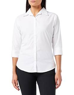 Premier Damen Popeline Bluse / Schlichtes Arbeitshemd, WeiÃŸ, 42 (herstellergröße: 14) von Premier Workwear