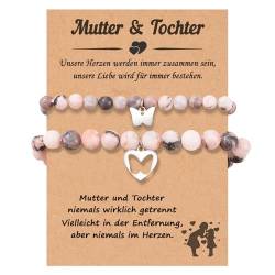 Presentimental Mutter Tochter Armband Freundschaftsarmband Schulkind Armband für Mama Tochter Mädchen Schmuck Muttertagsgeschenk (Schmetterlings) von Presentimental