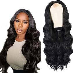 Echthaar Perücke Black Human Hair Wig 5x5 Lace Front Body Wave Perücke 150% Density Human Hair Wig Top Swiss Lace Pre Plucked Natural Hairline With Baby Hair for Women 12 Zoll von Preuvitu