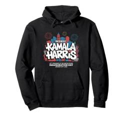 Kamala Harris tritt 2025 das Amt des 47. Präsidenten an Pullover Hoodie von Prezident Spark