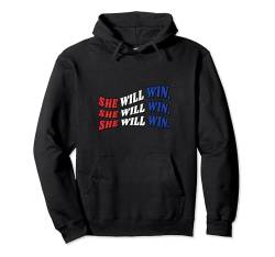 Sie wird Design gewinnen Pullover Hoodie von Printed Designs