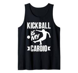 Kickball Spieler Legende Sport Spiel Coach Kickball Team Tank Top von Professional Kickball Player Gifts