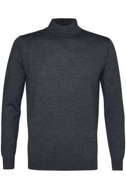 Profuomo Pullover dunkelgrau, Einfarbig von Profuomo