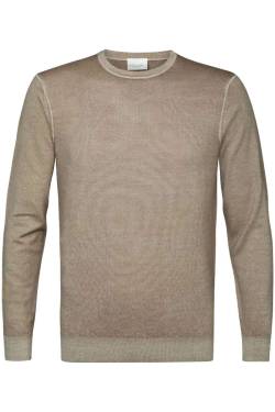 Profuomo Pullover taupe, Einfarbig von Profuomo