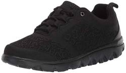 Propét Damen TravelActiv Sneaker, schwarz, 41.5 EU Schmal von Propét