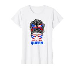 Königin von Puerto Rico für Damen und Mädchen, Flagge von Boricua, Puerto Rico T-Shirt von Puerto Rican Girl Puerto Rico Flag Designs Co.