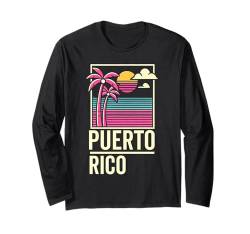 Puerto Rico Souvenir Boricua Reiseurlaub Puerto Rico Langarmshirt von Puerto Rico Boricua Souvenir Clothing Apparel