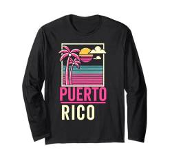 Puerto Rico Souvenir Boricua Reiseurlaub Puerto Rico Langarmshirt von Puerto Rico Boricua Souvenir Clothing Apparel