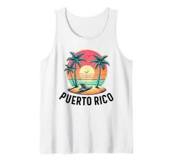 Puerto Rico Souvenir Boricua Reiseurlaub Puerto Rico Tank Top von Puerto Rico Boricua Souvenir Clothing Apparel