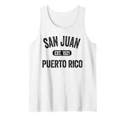 Puerto Rico Souvenir Boricua Reiseurlaub Puerto Rico Tank Top von Puerto Rico Boricua Souvenir Clothing Apparel