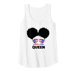 Damen Puertoricanische Königin, Mädchen, Baby, Mädchen, Flagge von Puerto Rico, Kinder Tank Top von Puerto Rico Flag Kids Children Designs Co.