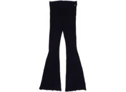 Pull & Bear Damen Stoffhose, schwarz, Gr. 0 von Pull&Bear