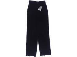 Pull & Bear Damen Stoffhose, schwarz, Gr. 0 von Pull&Bear