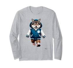 Feiern Sie Ihre Liebe zu Hunden und Haustieren. Für Männer, Frauen und Kinder Langarmshirt von Pulse Trendz