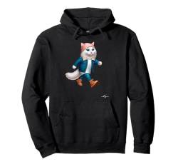 Niedliches und lustiges Katzen-Design – Haustierthema für Katzenliebhaber Pullover Hoodie von Pulse Trendz