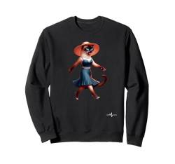 Niedliches und lustiges Katzen-Design – Haustierthema für Katzenliebhaber Sweatshirt von Pulse Trendz