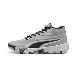 Damen/Herren Basketball Schuhe - PUMA Court Pro grau/weiß von Puma