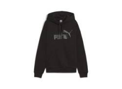 Hoodie PUMA "ESS+ ANIMAL Damen" Gr. M, schwarz (black) Damen Sweatshirts von Puma