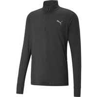 PUMA Sweatjacke Run Favourite Lauftop mit viertellangem Reißverschluss Herren von Puma