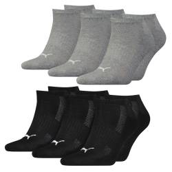 Puma Unisex Herren Damen Sneaker Socken CUSHIONED 6er 9er 12er Multipack von Puma