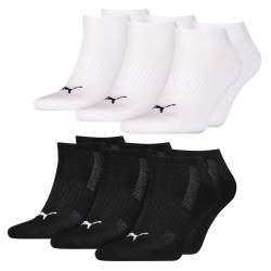 Puma Unisex Herren Damen Sneaker Socken CUSHIONED 6er 9er 12er Multipack von Puma