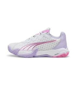 Puma für Damen. 10778501 Nova Elite Schuhe weiß (39), Wohnung, Schnürsenkel, Lässig, Sportlich, Tennis/Padel von Puma