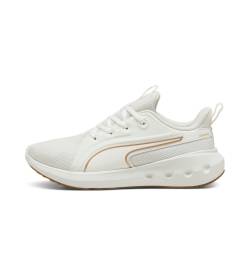 Puma für Damen. 31015407 Turnschuhe Softride Carson weiß (39), Wohnung, Schnürsenkel, Sportlich, Laufen, Multisport von Puma