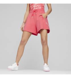 Puma für Damen. 67406463 Kurzer Strom Sommer rosa (S), Lässig, Sportlich, Baumwolle, Multisport, Nachhaltig von Puma