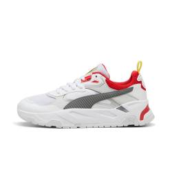 Puma für Herren. 30857702 Ferrari Trinity Schuhe weiß (44), Wohnung, Schnürsenkel, Lässig von Puma