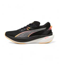 Puma für Herren. 30970702 Schuhe Deviate Nitro 3 schwarz (39), Wohnung, Schnürsenkel, Lässig, Sportlich, Laufen, Multisport von Puma