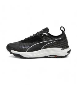 Puma für Herren. 31023701 Schuhe Voyage NITRO 3 Tech schwarz (40), Wohnung, Schnürsenkel, Lässig, Sportlich, Laufen, Multisport von Puma