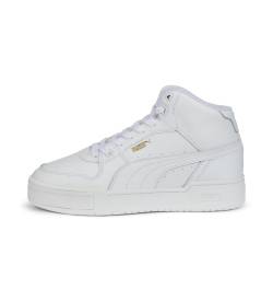 Puma für Herren. 38675901 CA Pro Mid Leder Turnschuhe weiß (43), Wohnung, Schnürsenkel, Lässig von Puma