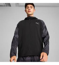 Puma für Herren. 52422156 Run Favorite Jacke schwarz (M), Lässig, Sportlich, Multisport, Polyester von Puma