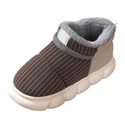 Hausschuhe Damen Plüsch Warm Slippers Schön Winterschuhe Kuschelig Bequem Schuhe Leicht Pantoffeln Rutschfeste Hauspatschen Weich Und Warm Filzpantoffeln Gästehausschuhe Schlappen Hüttenschuhe von Puramala