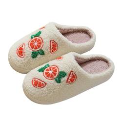 Hausschuhe Damen Winter Kuschelig Filzpantoffeln Leicht Slippers Weich Und Warm Pantoffeln Rutschfeste Gästehausschuhe Schön Hauspatschen Warm Winterschuhe Schlappen Bequem Schuhe Freizeitschuhe von Puramala