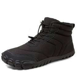 Winterstiefel Damen Herren Pärchen Verdicken Warme Schneestiefel Outdoor Winterschuhe Gefüttert Wanderschuhe Freizeit Stiefeletten Wasserdicht Snowboots Leicht Trekkingschuhe Rutschfest Stiefel von Puramala