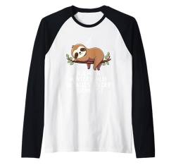 Ich Mach Winterschlaf Lustiger Spruch Faultier Schlafshirt Raglan von Pyjama Geschenke Für Langschläfer & Morgenmuffel