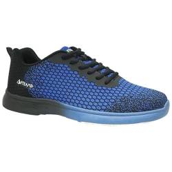 Pyramid Herren Path Lite Seamless Mesh Bowlingschuhe, Schwarz/Königsblau, 43 EU von Pyramid