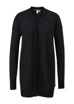 Q/S by s.Oliver Damen Long Cardigan BLACK XS von s.Oliver