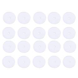 QEDBOJE 30PCS Piercing Disc, Keloid Disc, Clear Disc Pads, zu stabilisieren Ohrringe, Stopper Earlobe Unterstützung, Patches, für Piercing Bump, Anti Wildfleisch (10mm) von QEDBOJE