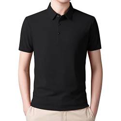 QJDFLL Kurzarmhemden für Herren Regular Fit Lässige Business-Golfhemden für Herren Herren Poloshirts von QJDFLL