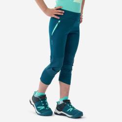 Wanderleggings Kinder Grösse 122–170 - MH500 grün von QUECHUA