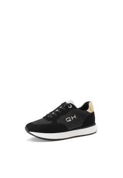 QUEEN HELENA Casual Sneakers Turnschuhe Damen X31-33, Schwarz , 37 EU von QUEEN HELENA