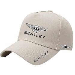 QWTYAFF Auto-Baseballkappe,Für Bentley Arnage Azure Bacalar Batur Bentayga Brooklands Verstellbare Waschbare Baseball Cap Running Sport Kappe Outdoor Sonnenmütze,OneSize-E von QWTYAFF