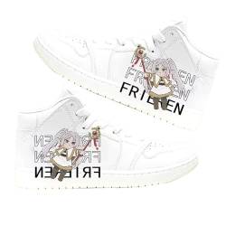 Qiancc Frieren: Beyond Journey's End Anime Schuhe Frieren Fern 3D Printed Unisex High-top Sneakers Weiße Schnürsenkel Turnschuhe für Damen Herren von Qiancc